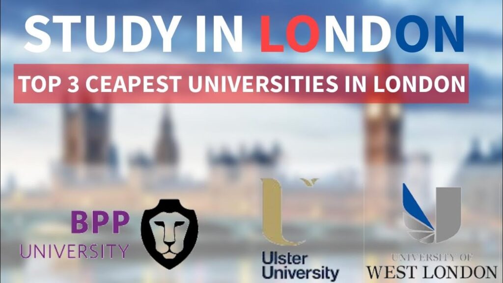 Top 3 Cheapest Universities in London