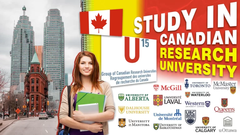 U15 Canadian Public Research Universities