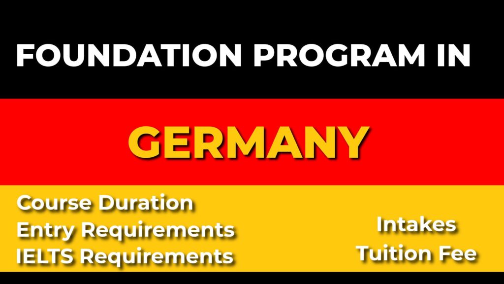 Foundation program in Germany
