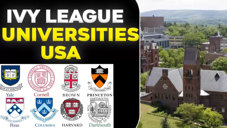 Ivy league Universities USA