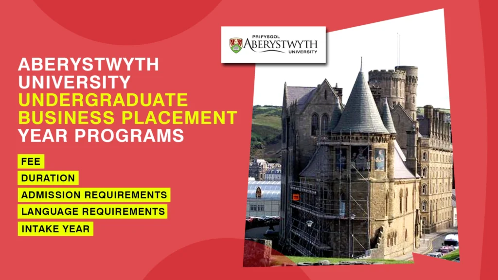 Aberystwyth University UK | Placement Programs