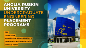 Anglia Ruskin University | Engineering Placement Programs