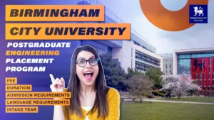 Birmingham City University | Masters Engineering Placement Programs