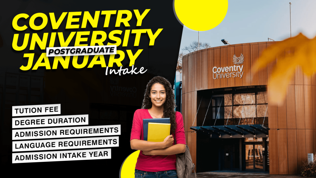 Coventry University Postgraduate January Intake
