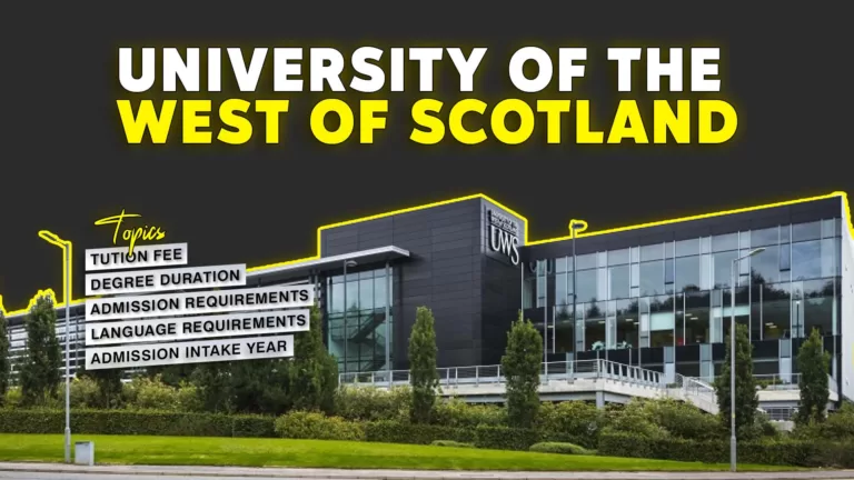 university of the west of scotland