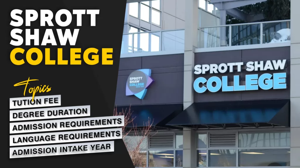 sprott shaw college