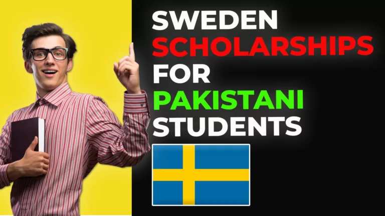 Sweden Scholarships For Pakistani Students