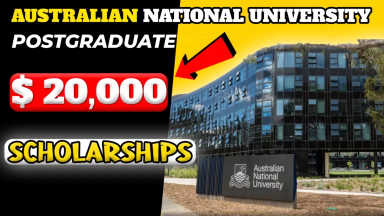 ANU Postgraduate Scholarships