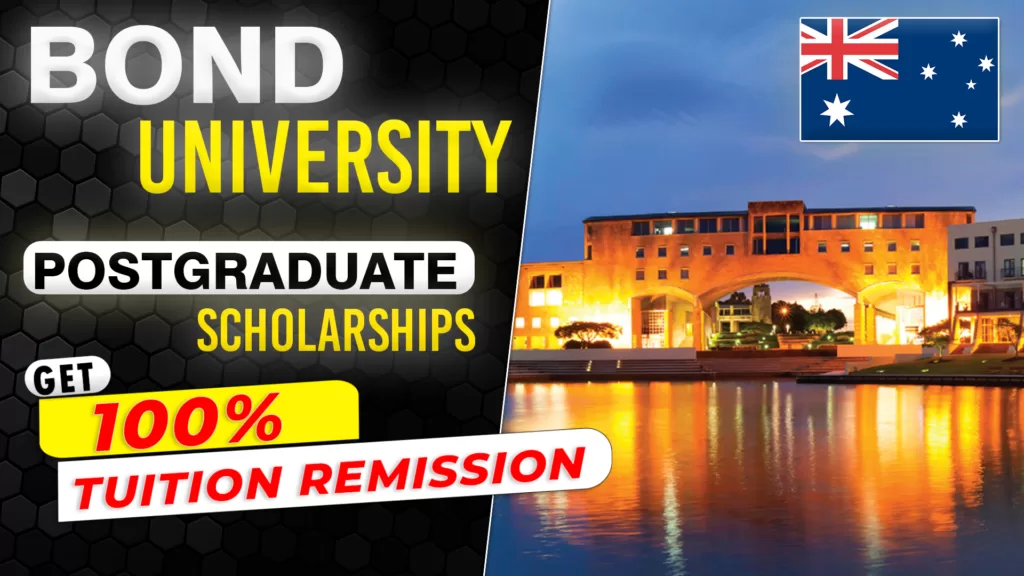 Bond University Postgraduate Scholarships