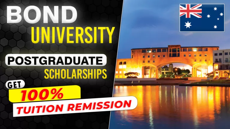 Bond University Postgraduate Scholarships