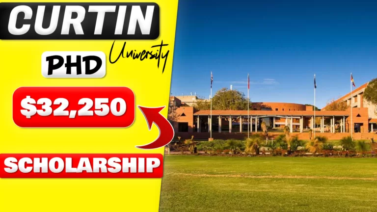 CURTIN University Phd Scholarship