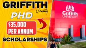 Griffith university PHD Scholarships