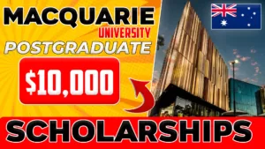 Macquarie University scholarships for postgraduate international students