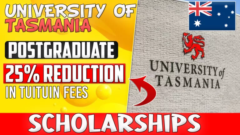 University of tasmania scholarship for postgraduate international students