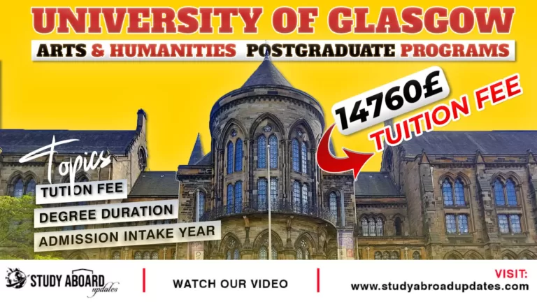 University of Glasgow Postgraduate Programs