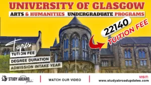 University of Glasgow Undergraduate Arts & Humanities Programs