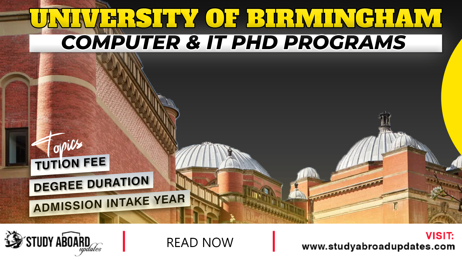 phd computer science birmingham