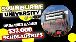 Swinburne University Postgraduate Research Scholarships