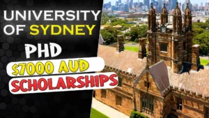 University Of Sydney PHD Scholarship