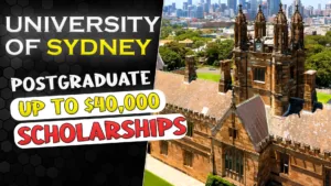 University Of Sydney Postgraduate Scholarship