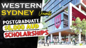 Western Sydney International Scholarships Postgraduate