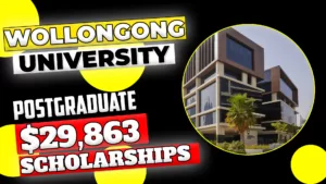Wollongong university postgraduate Scholarship