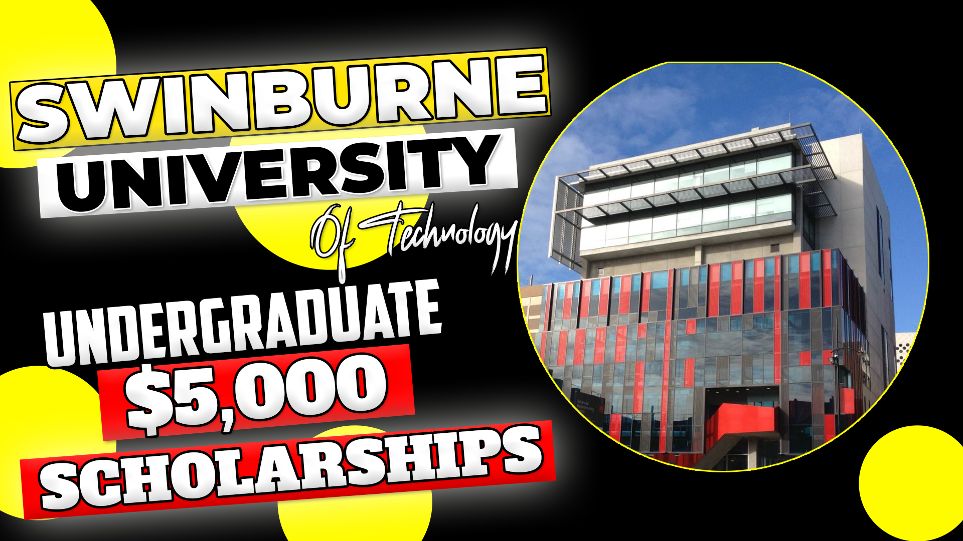 Swinburne University of Technology Scholarship Study Abroad
