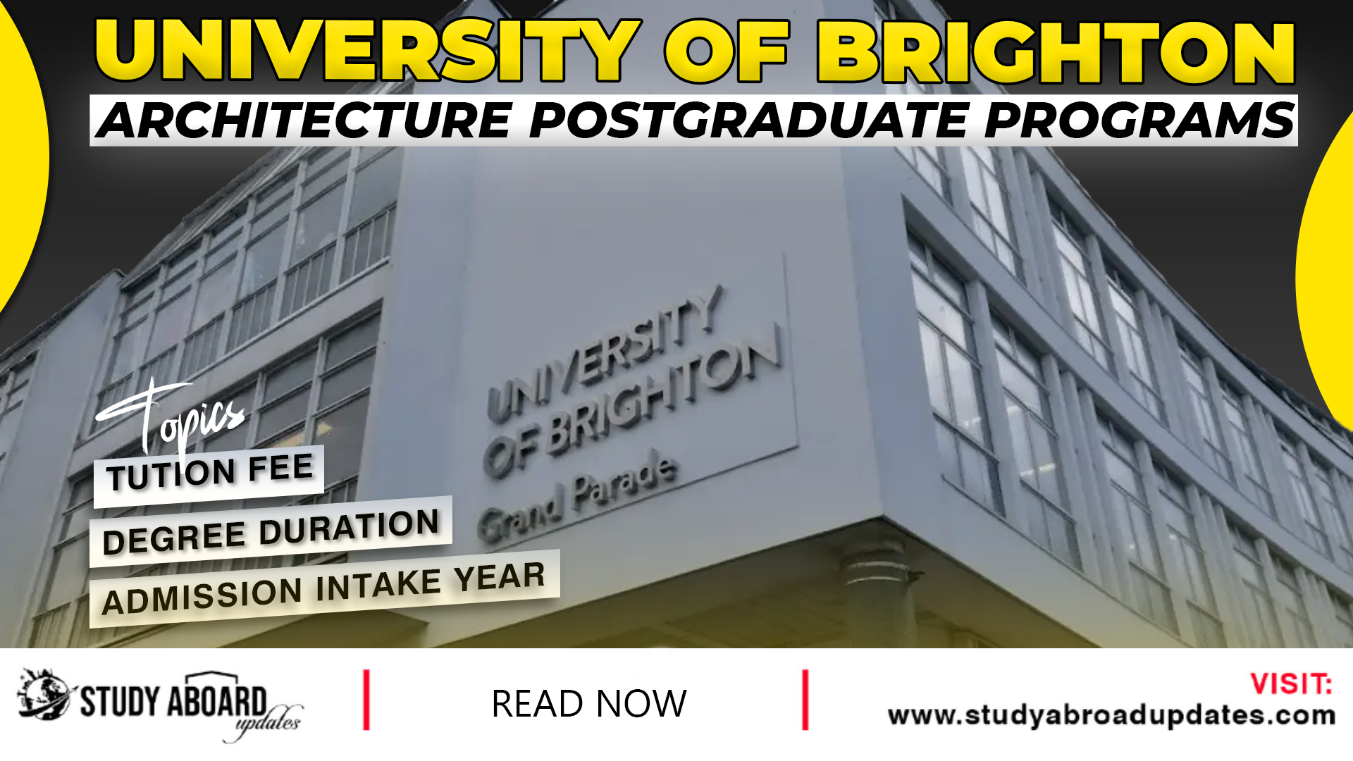 University of Brighton Architecture Postgraduate Programs