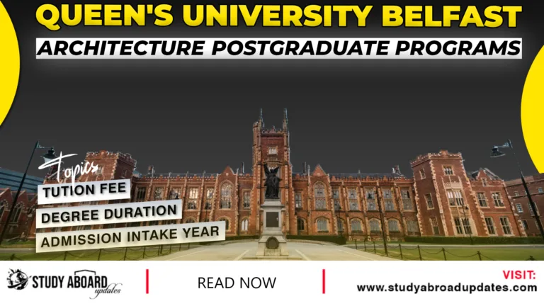 Architecture Postgraduate