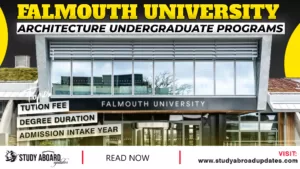 Falmouth University Architecture Undergraduate Programs