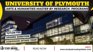 Arts & Humanities Master by Research Programs