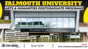 Falmouth University Arts & Humanities Postgraduate Programs