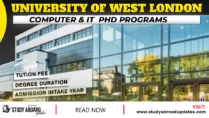 Computer & IT phd Programs