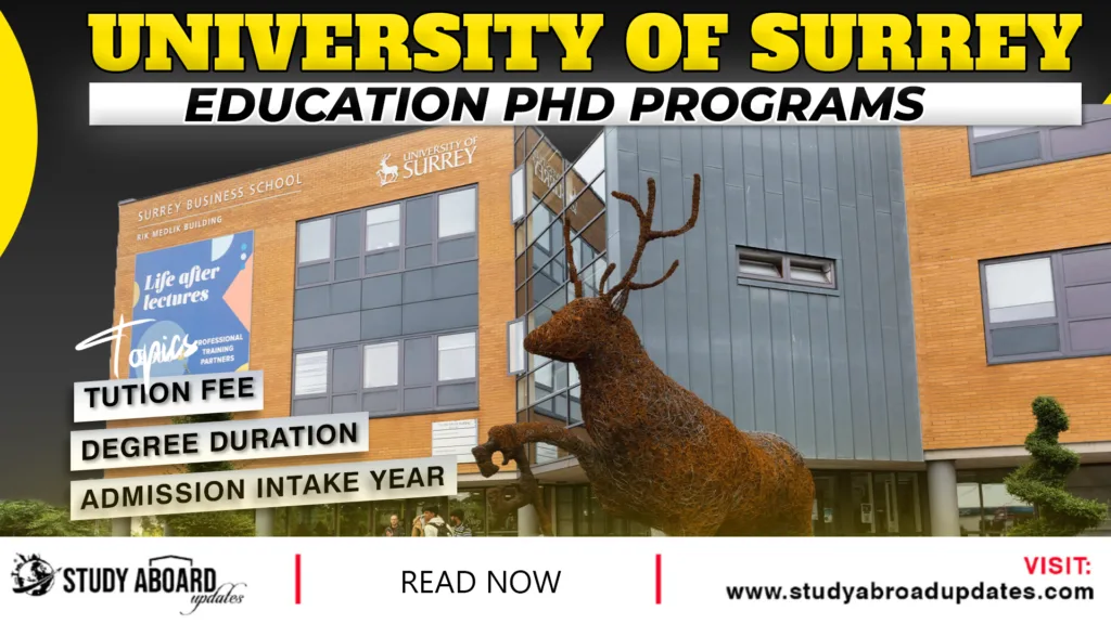 Education Phd Programs