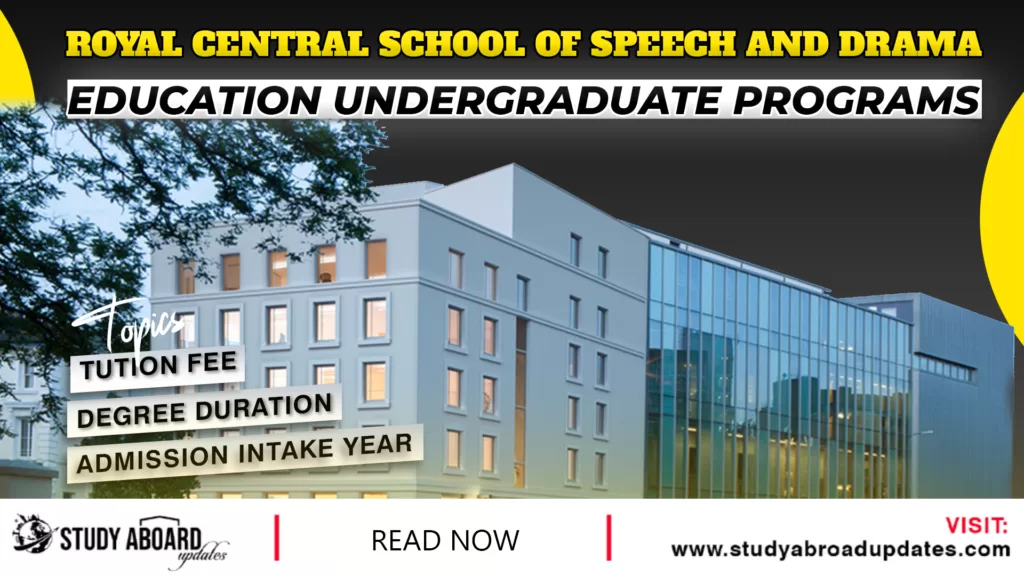 Education undergraduate Programs