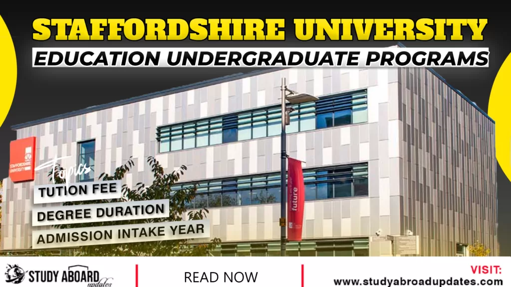 Education undergraduate Programs