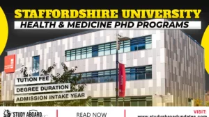Health & Medicine Phd Programs