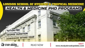 Health & Medicine phd Programs