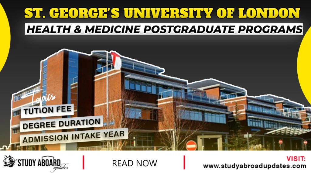 Health & Medicine postgraduate Programs