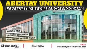 Law master by research Programs