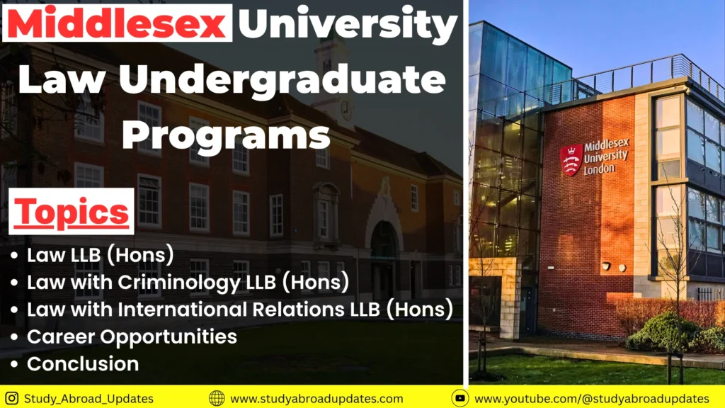 middlesex-university-law-undergraduate-programs