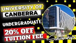 University of canberra Undergraduate scholarship