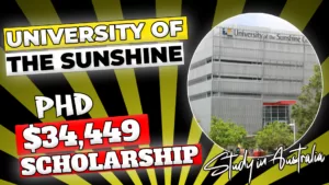 University of the Sunshine PHD Scholarships