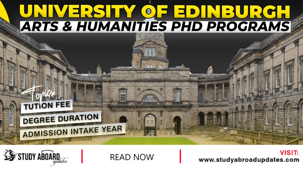 Arts & Humanities Phd