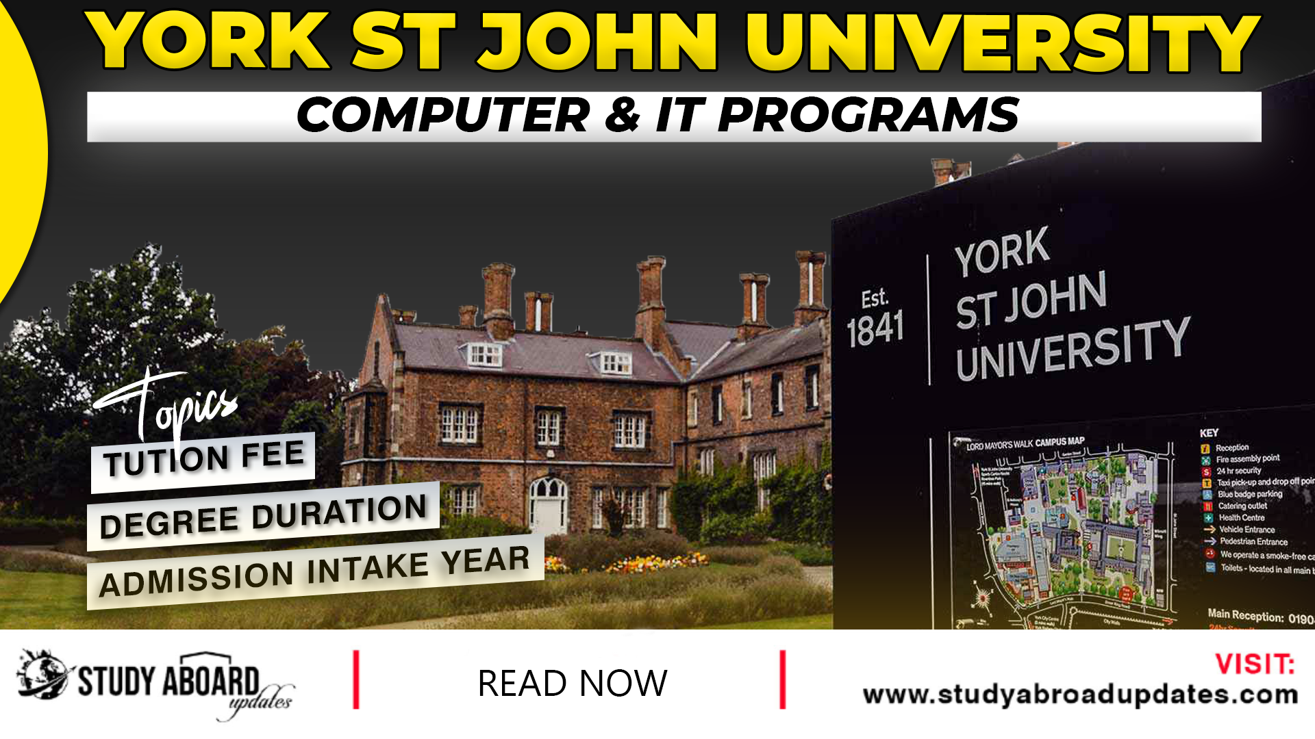 York St John University Computer & IT Programs