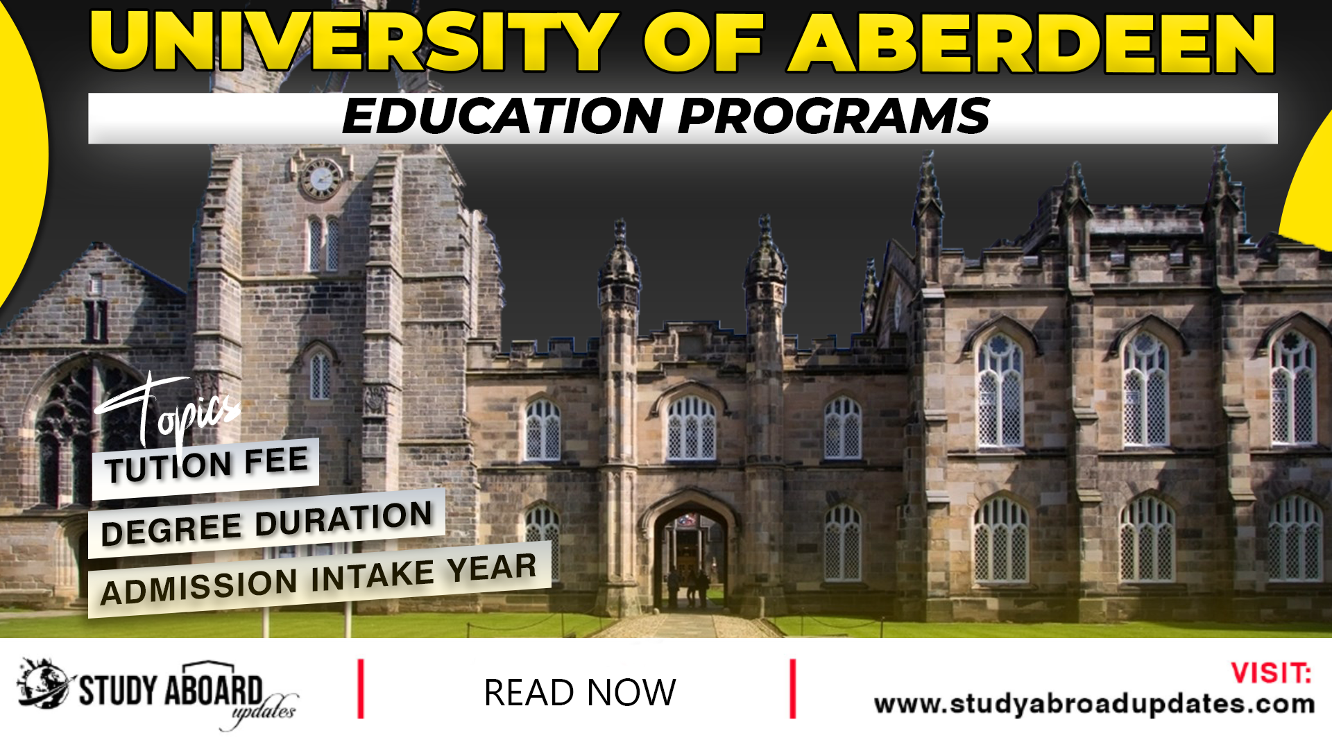 University of Aberdeen Education Programs