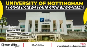 Education Postgraduate