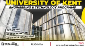 University of Kent Engineering & Technology Programs
