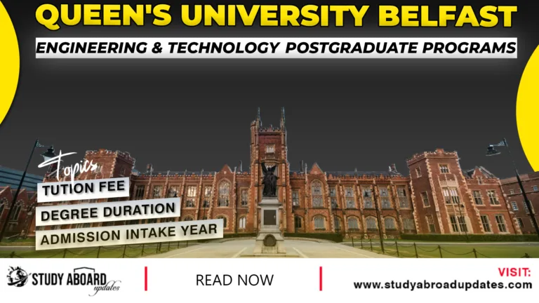 Engineering & Technology Postgraduate
