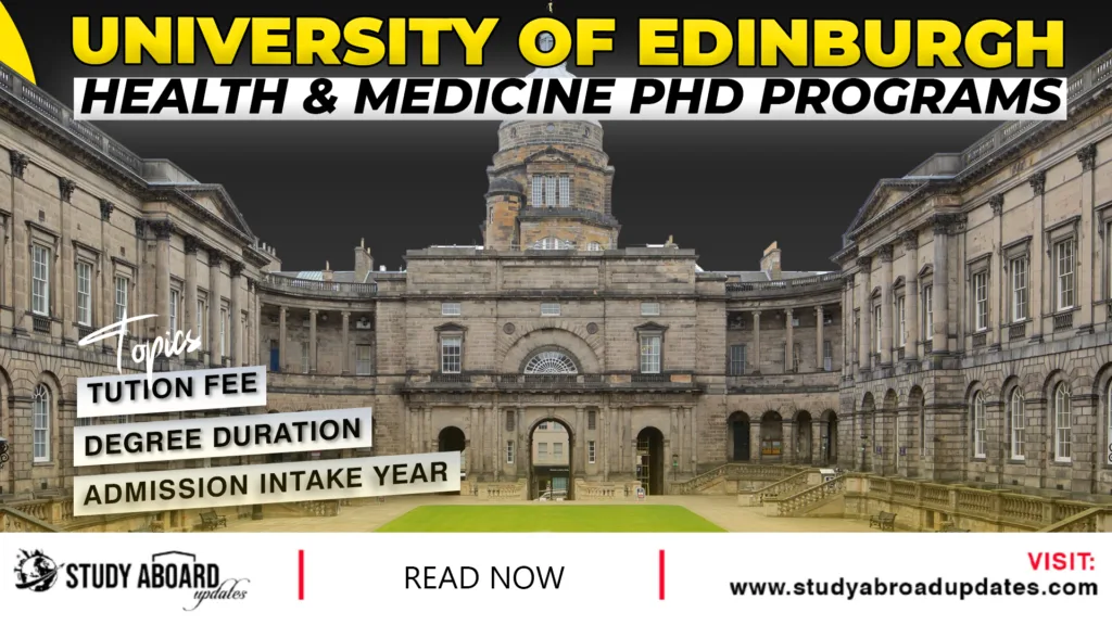 Health & Medicine Phd